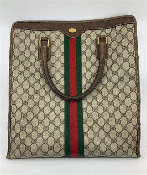 gucci vintage monogram tote|gucci tote bag outlet.